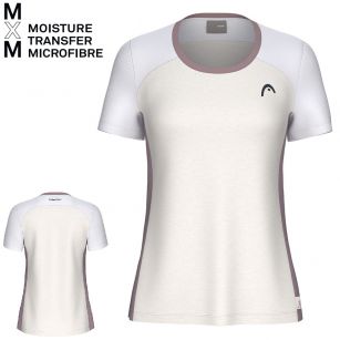 Head PLAY Tech T-Shirt Women WH - 40/42 (L)